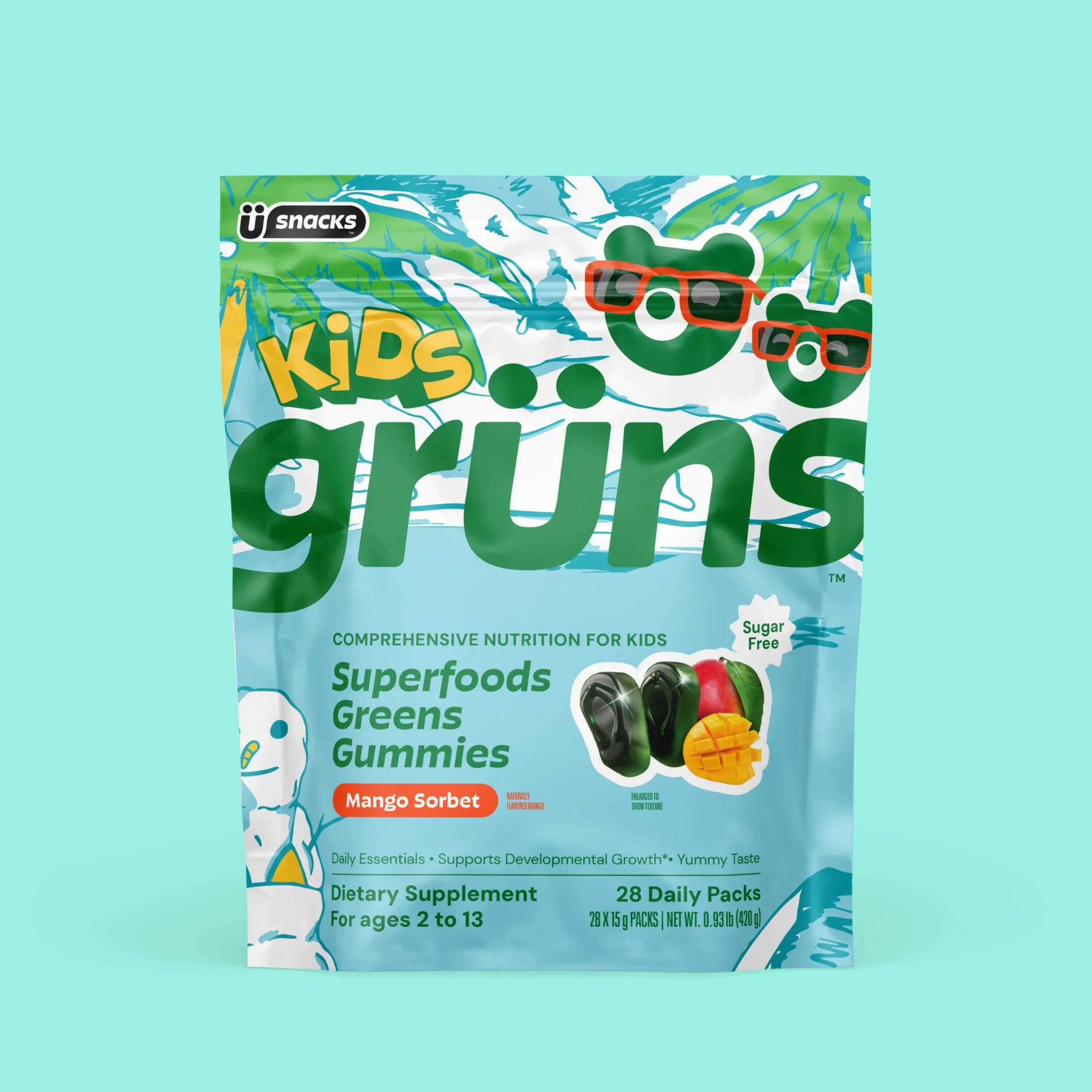 Grüns Kids Mango Sorbet - Image 7